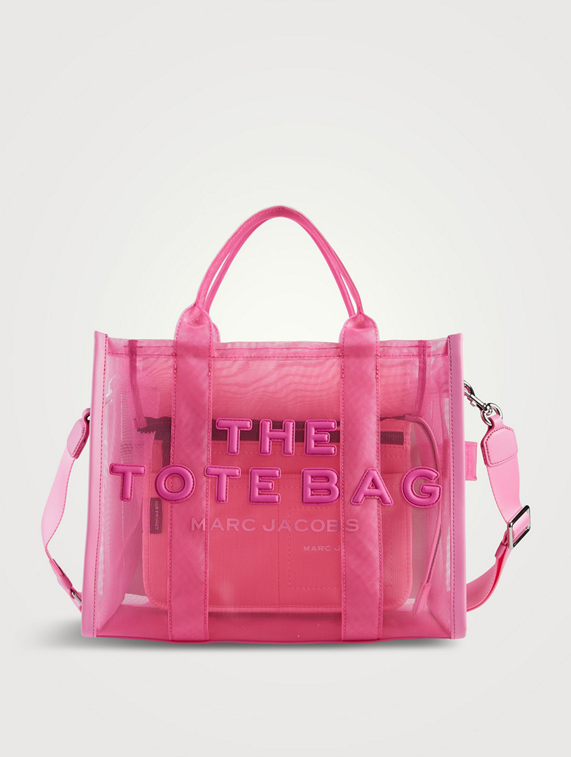 Marc Jacobs The Mesh Medium Tote Bag in Candy Pink