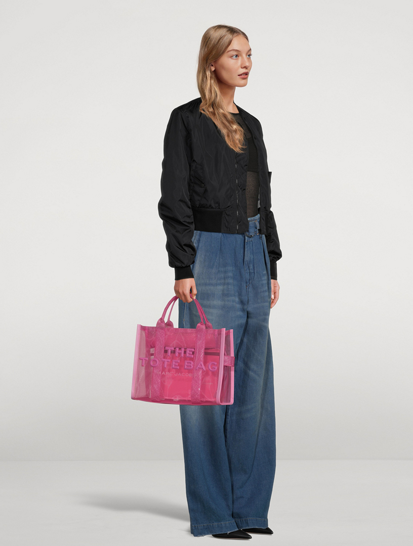 Marc Jacobs The Mesh Medium Tote Bag in Candy Pink