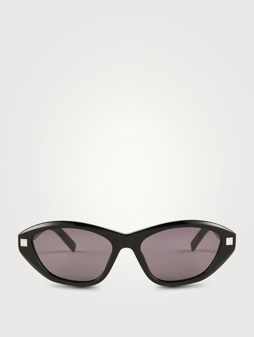 Saint Laurent Sl 593 Cat-eye Sunglasses - Black