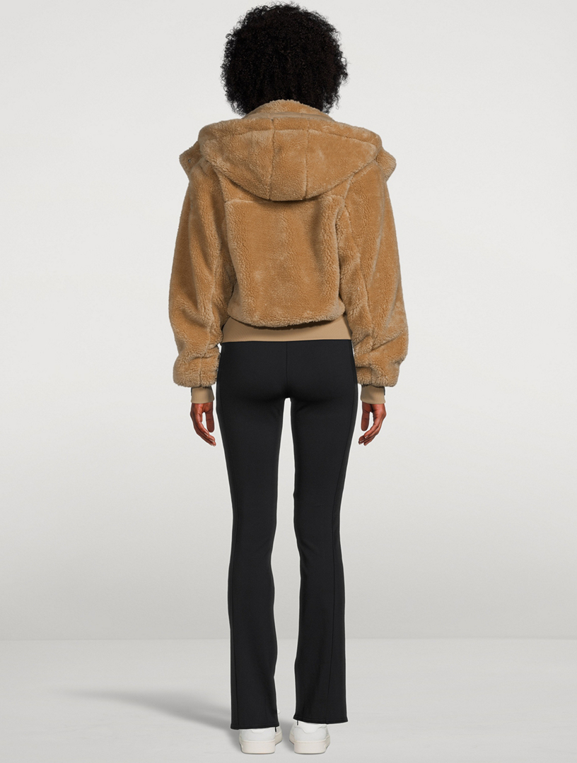 alo 正規品 Foxy Sherpa Jacket ファーパーカー ジャケット Foxy