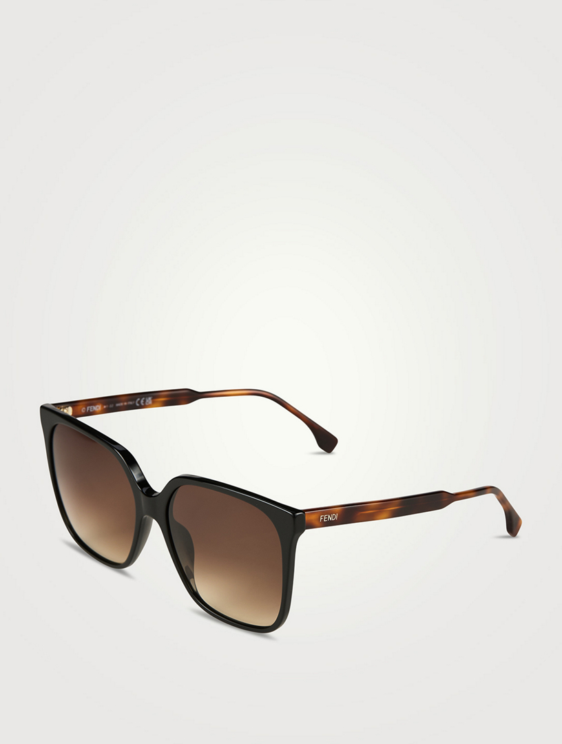 Fendi Fine Square Sunglasses