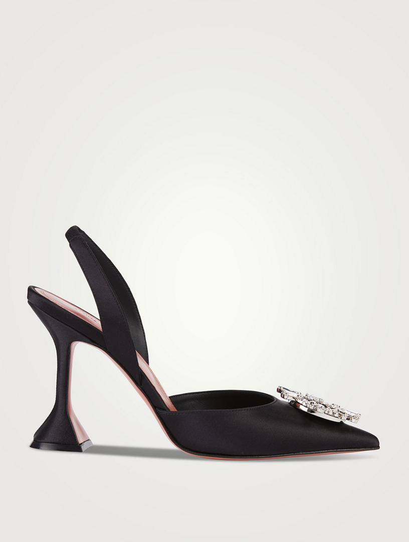 AMINA MUADDI Begum PVC Slingback Pumps | Holt Renfrew