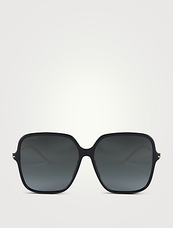 GUCCI Square Sunglasses  Black