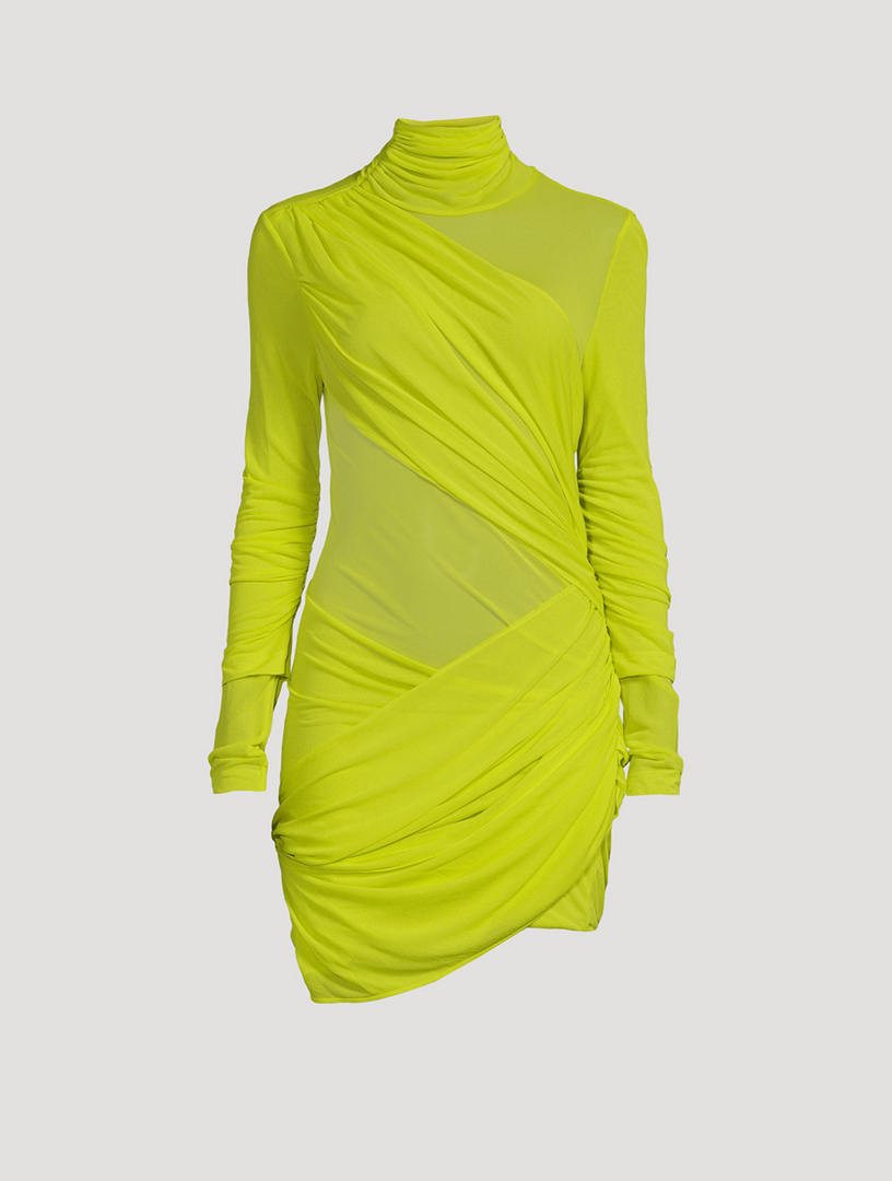 GAUGE81 Ula Draped Mini Dress | Holt Renfrew