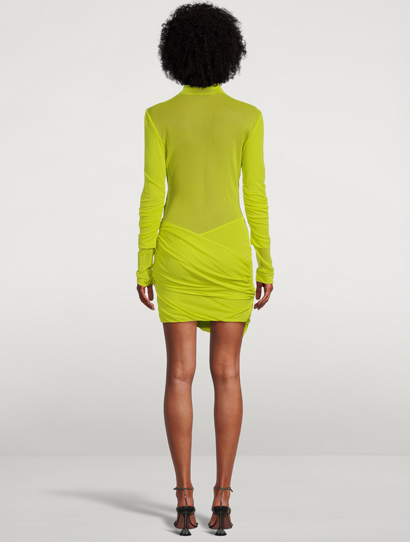 Ula Draped Mini Dress
