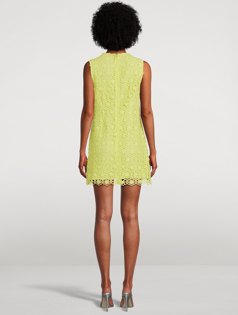 Daisy Guipure Lace Shift Dress