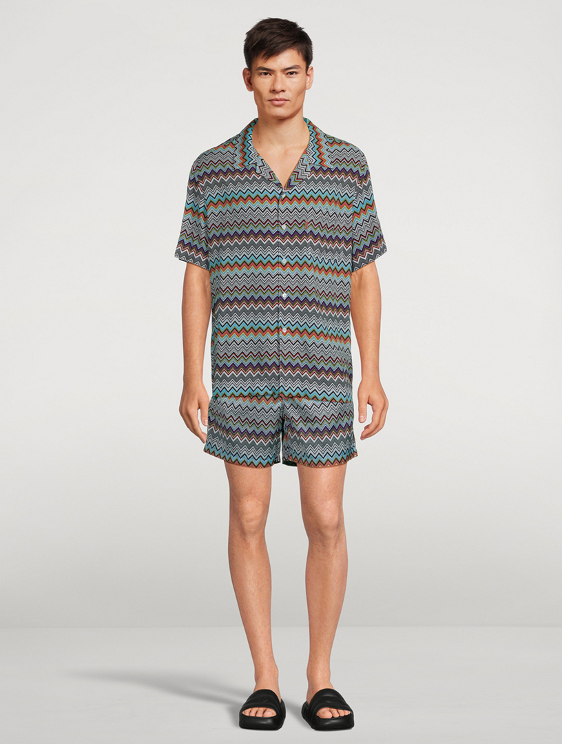 Nylon-Blend Swim Shorts