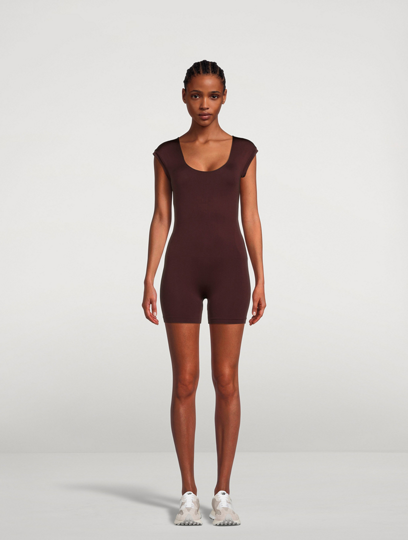 Euphoric Cap-Sleeve Unitard