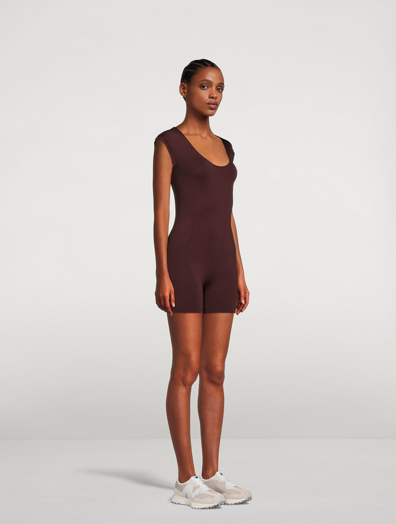 Euphoric Cap-Sleeve Unitard