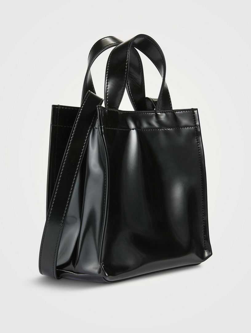 Medium Translucent Tote Bag in Neutrals - Acne Studios