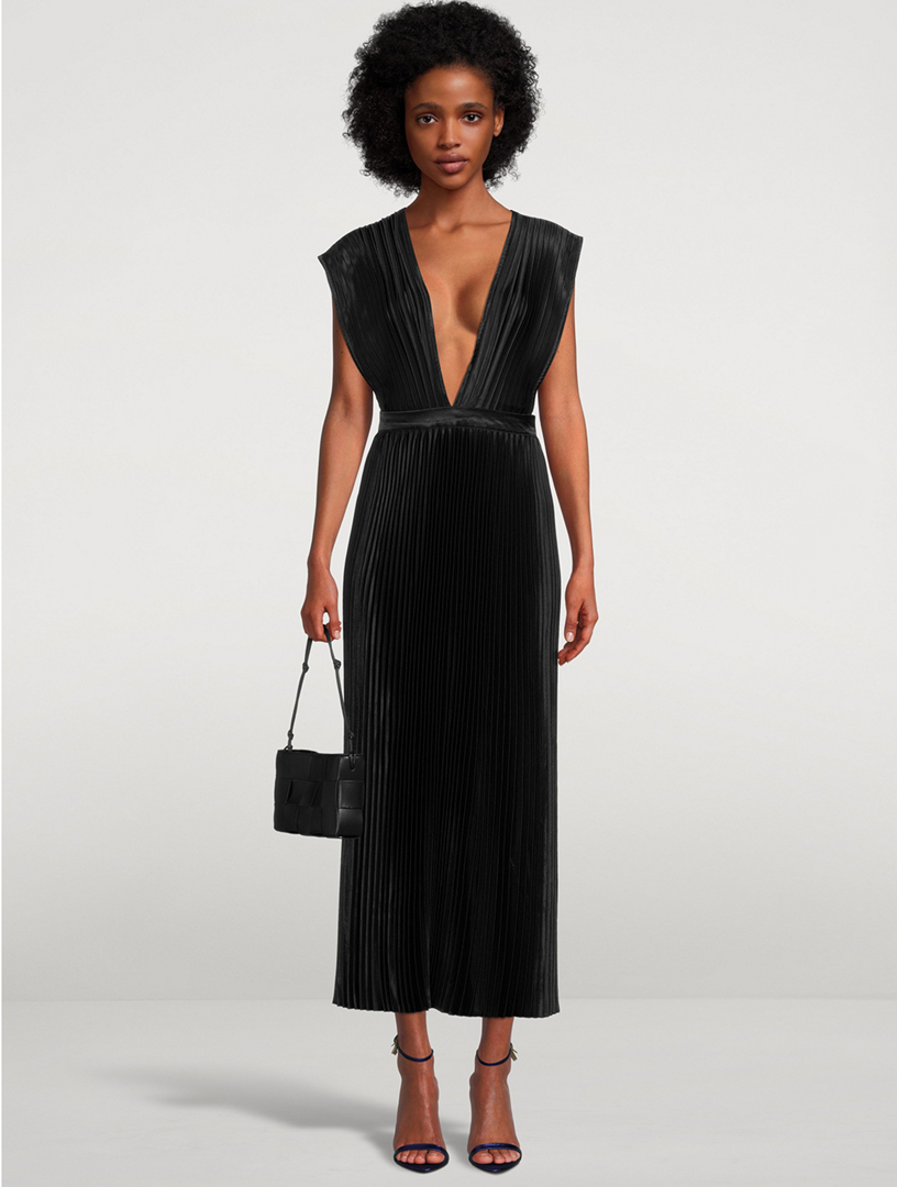 L IDEE Robe plissee Gala Holt Renfrew