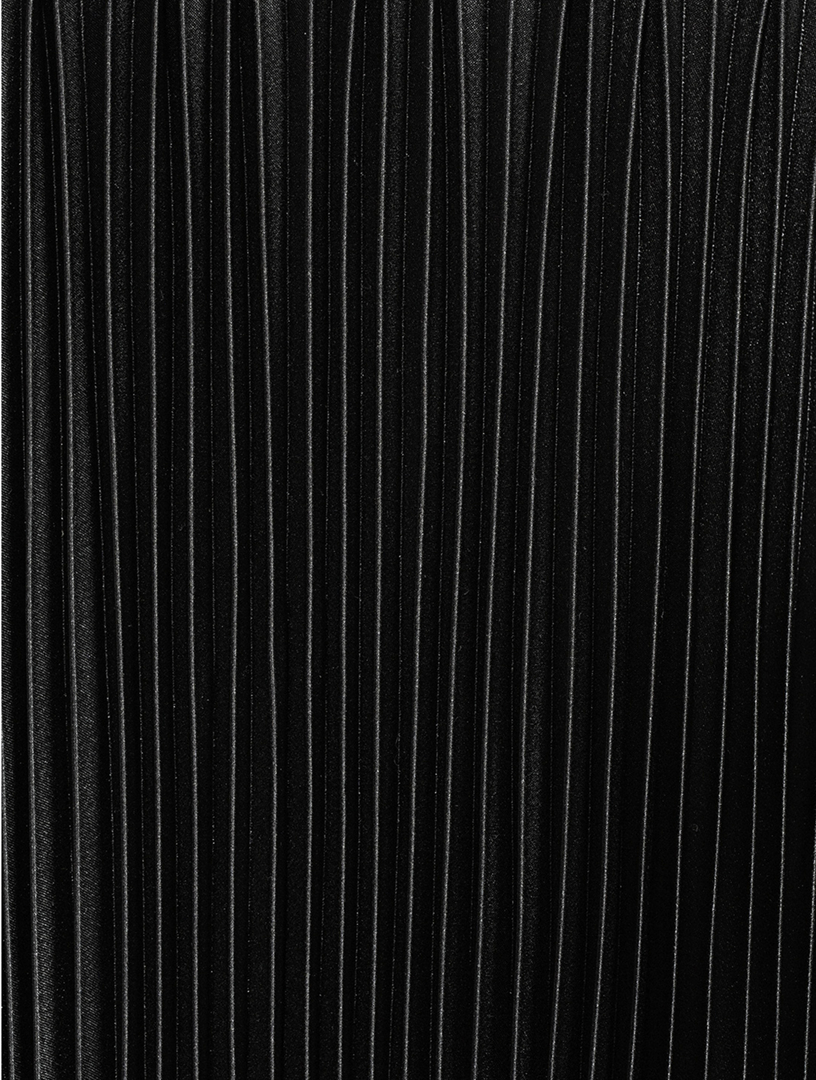 Gala Pleated Gown