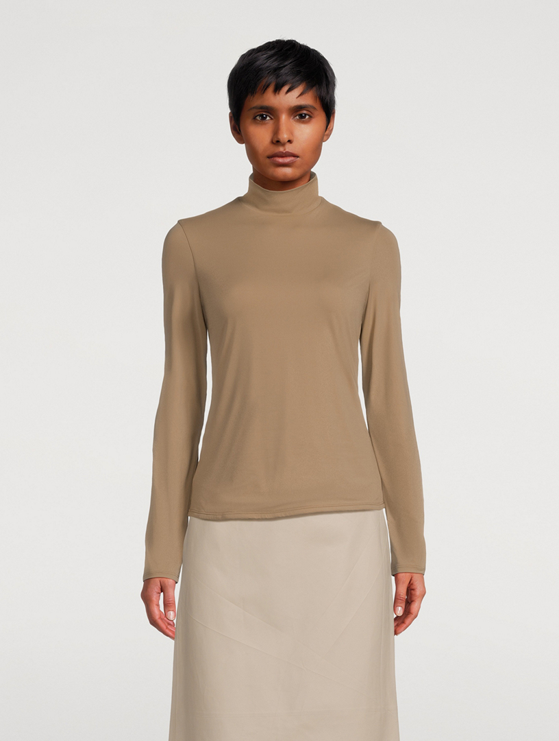 THE ROW Rudd Turtleneck Top Holt Renfrew