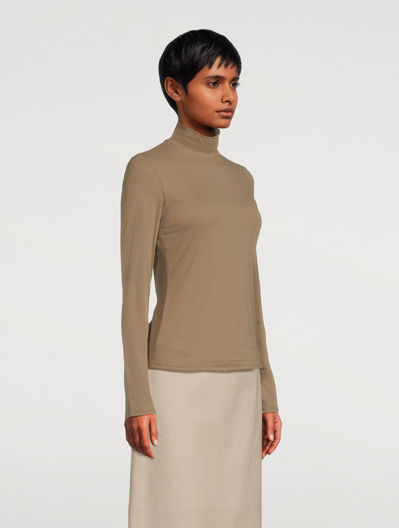 THE ROW Rudd Turtleneck Top Holt Renfrew