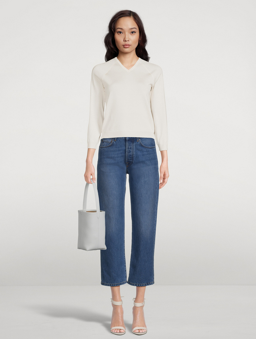 THE ROW Lesley Straight Leg Jeans Holt Renfrew