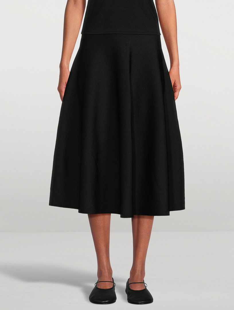 THE ROW Cindy Midi Skirt | Holt Renfrew Canada