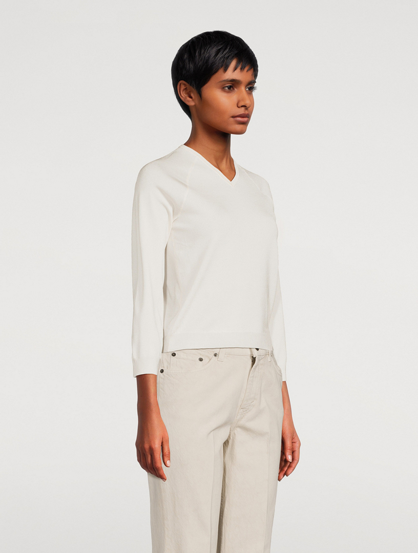 Corin Silk-Blend Top