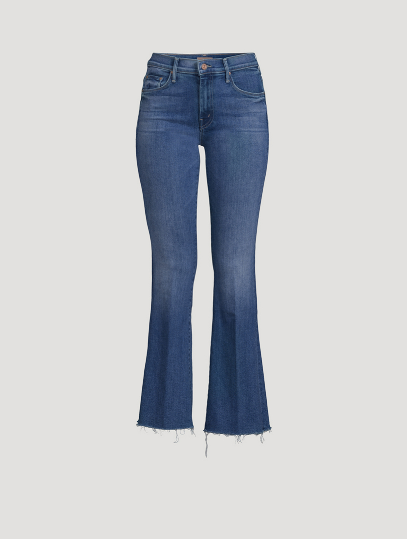 Blue Low-rise flared jeans, Bottega Veneta