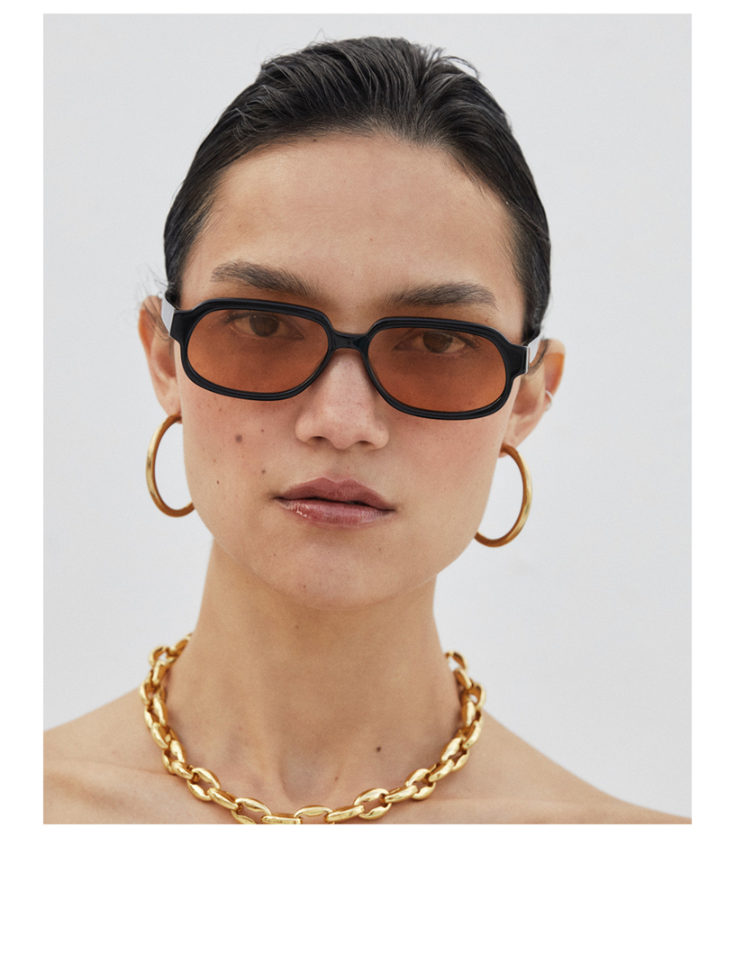 Fortune Favored Rectangular Sunglasses