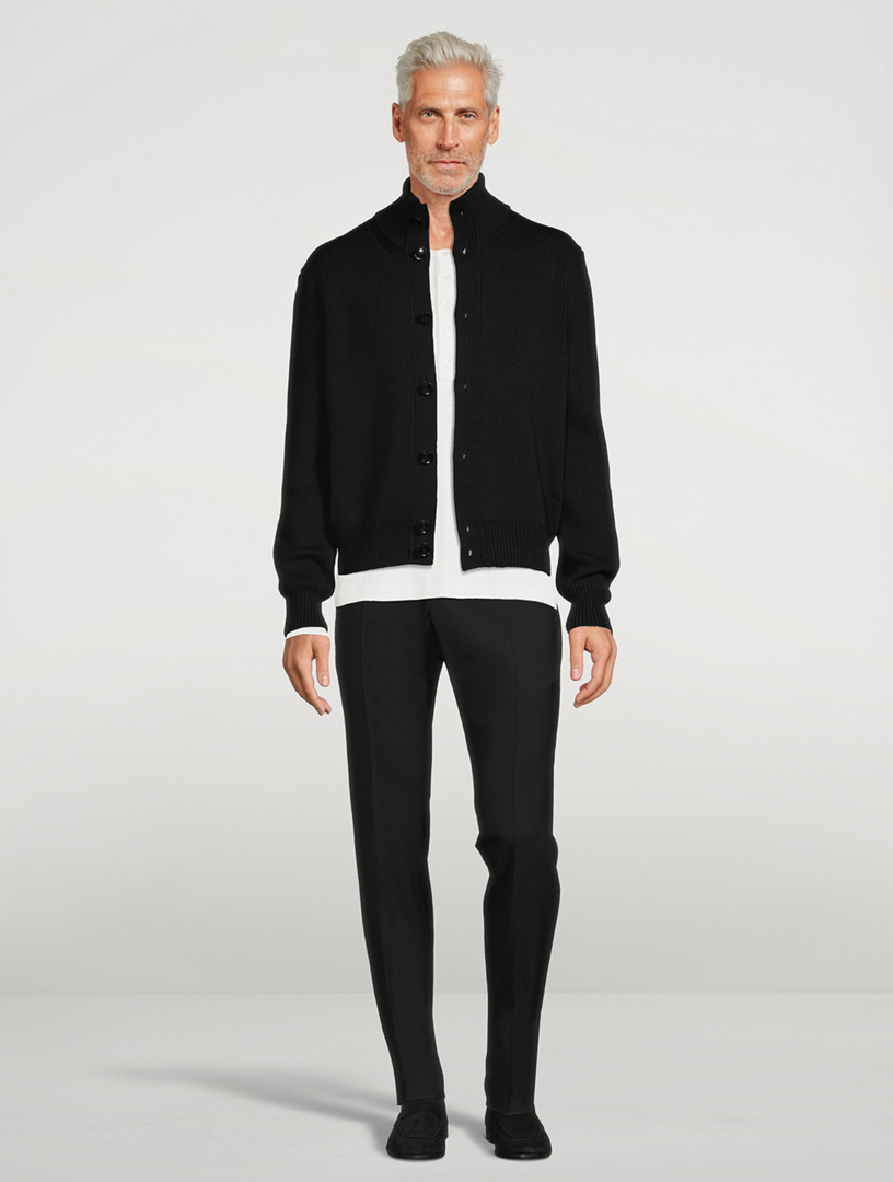 TOM FORD Wool And Silk Cardigan | Holt Renfrew