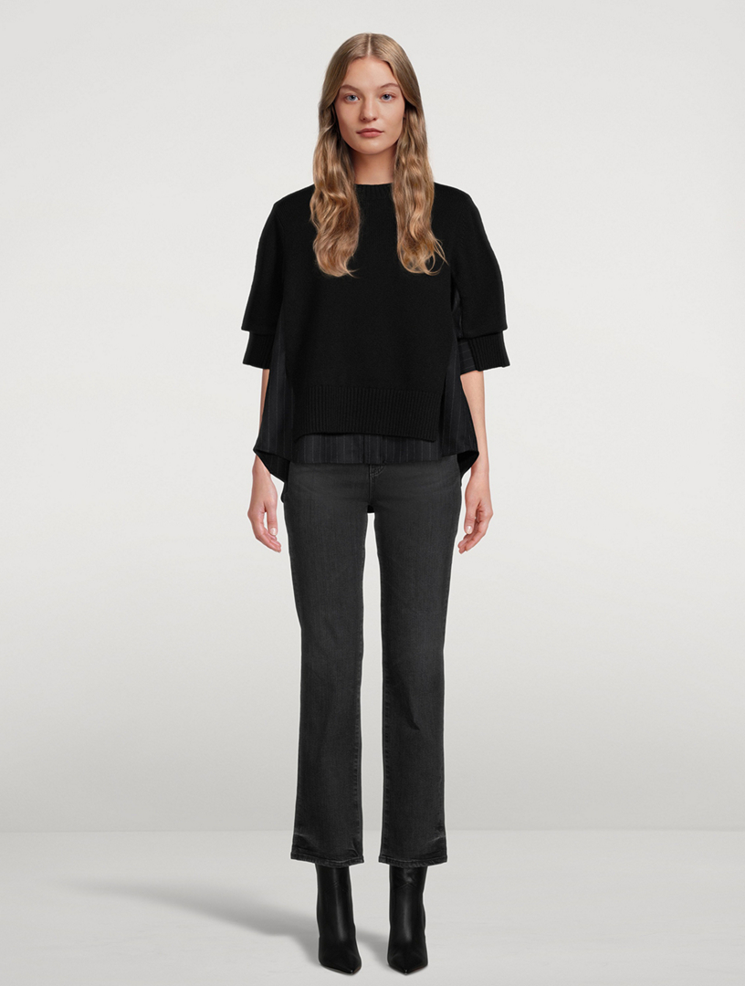 Saige High-Rise Straight Jeans