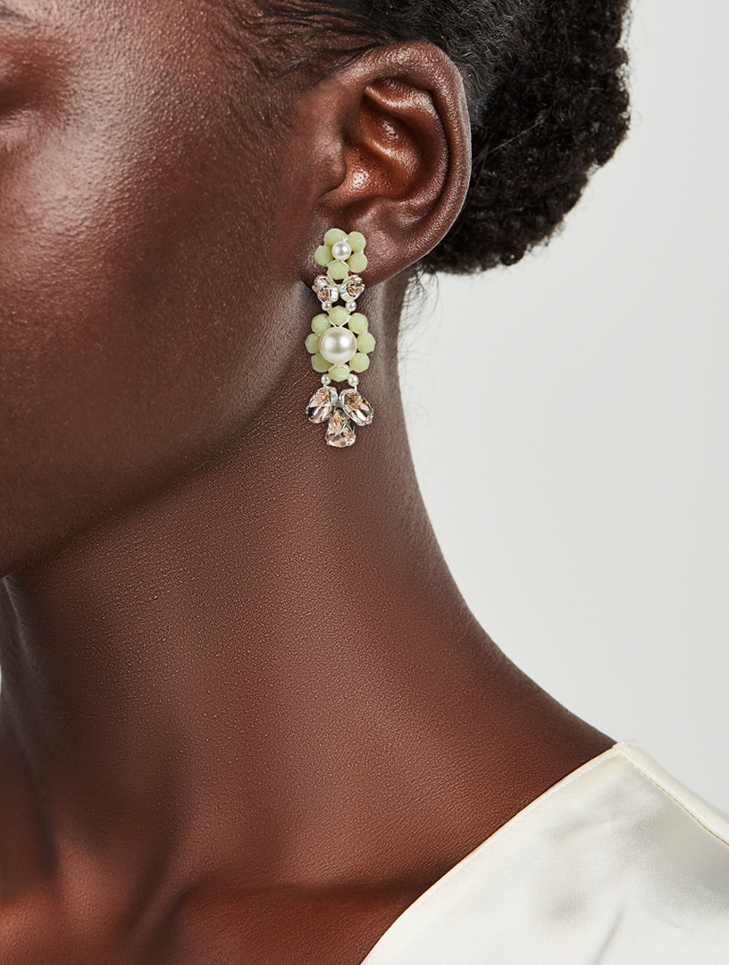 アクセサリー simone rocha daisy leaf cluster earrings SIMONE ROCHA Daisy Leaf Cluster Earrings | Holt Renfrew