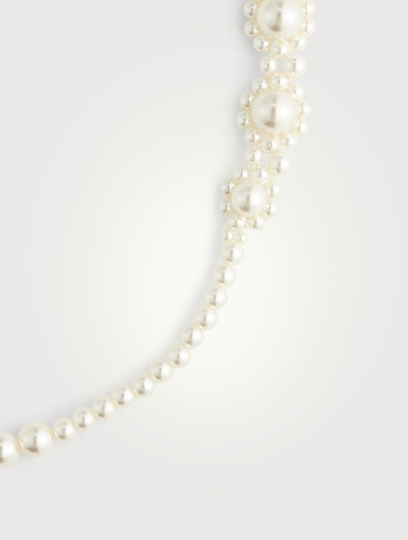 SIMONE ROCHA Daisy Faux Pearl Necklace | Holt Renfrew