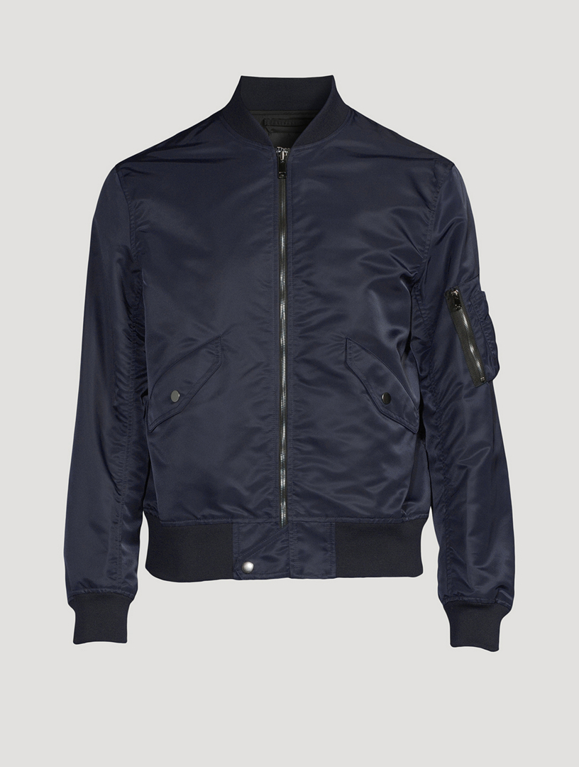 THEORY Nylon Flight Bomber Jacket | Holt Renfrew