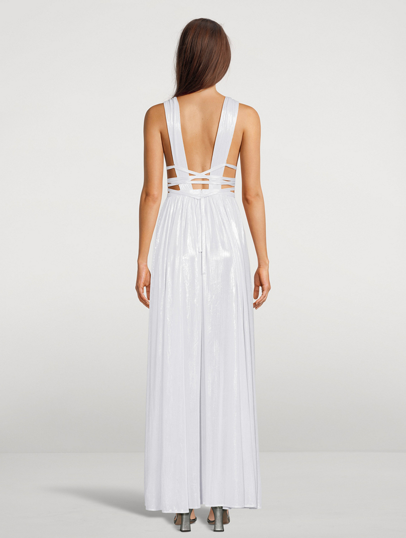 Goddess Metallic Gown