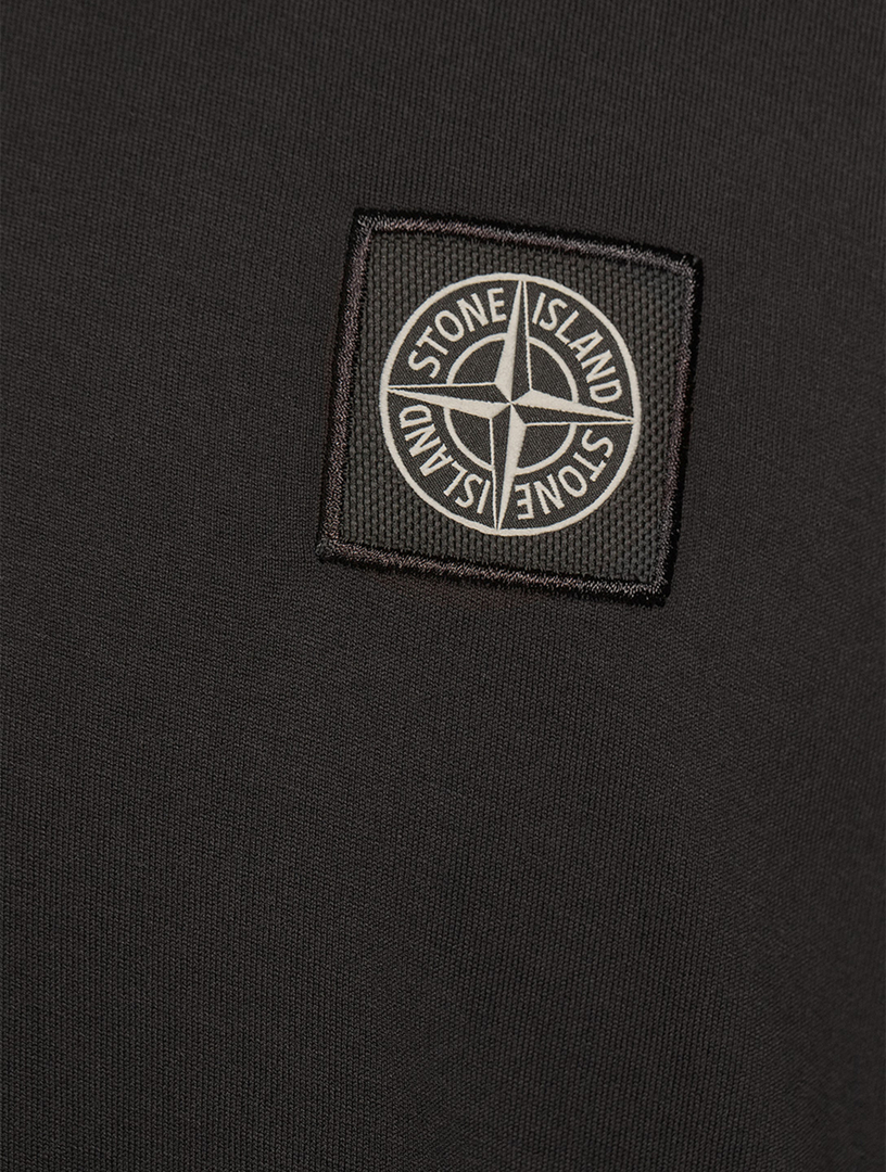 Stone island logo shirt sale