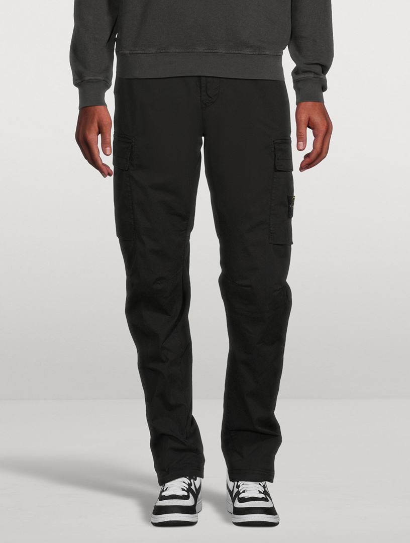 Cotton Stretch Cargo Pants