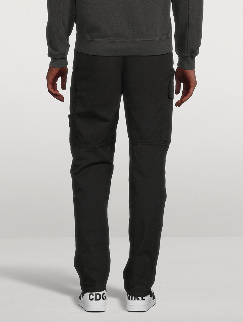 Simone Cargo Pants with Belt Black