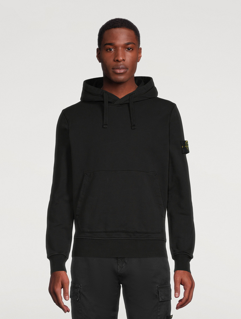 STONE ISLAND Cotton Fleece Hoodie Holt Renfrew