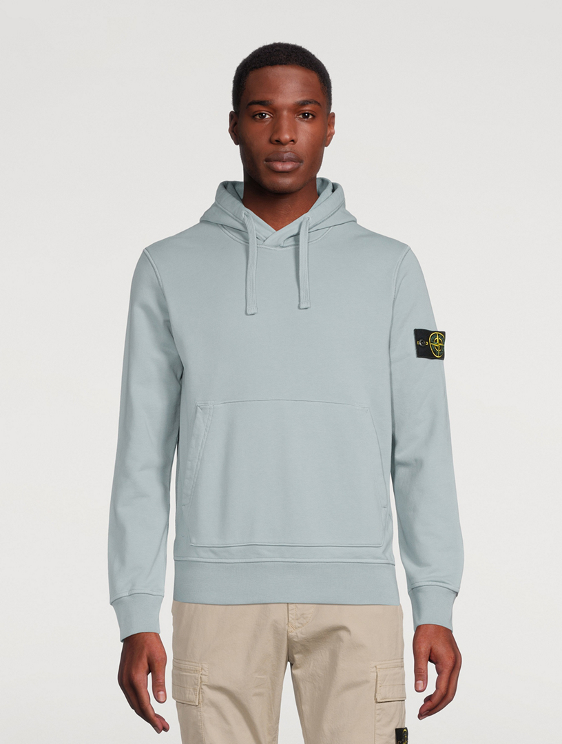 STONE ISLAND Cotton Fleece Hoodie Holt Renfrew