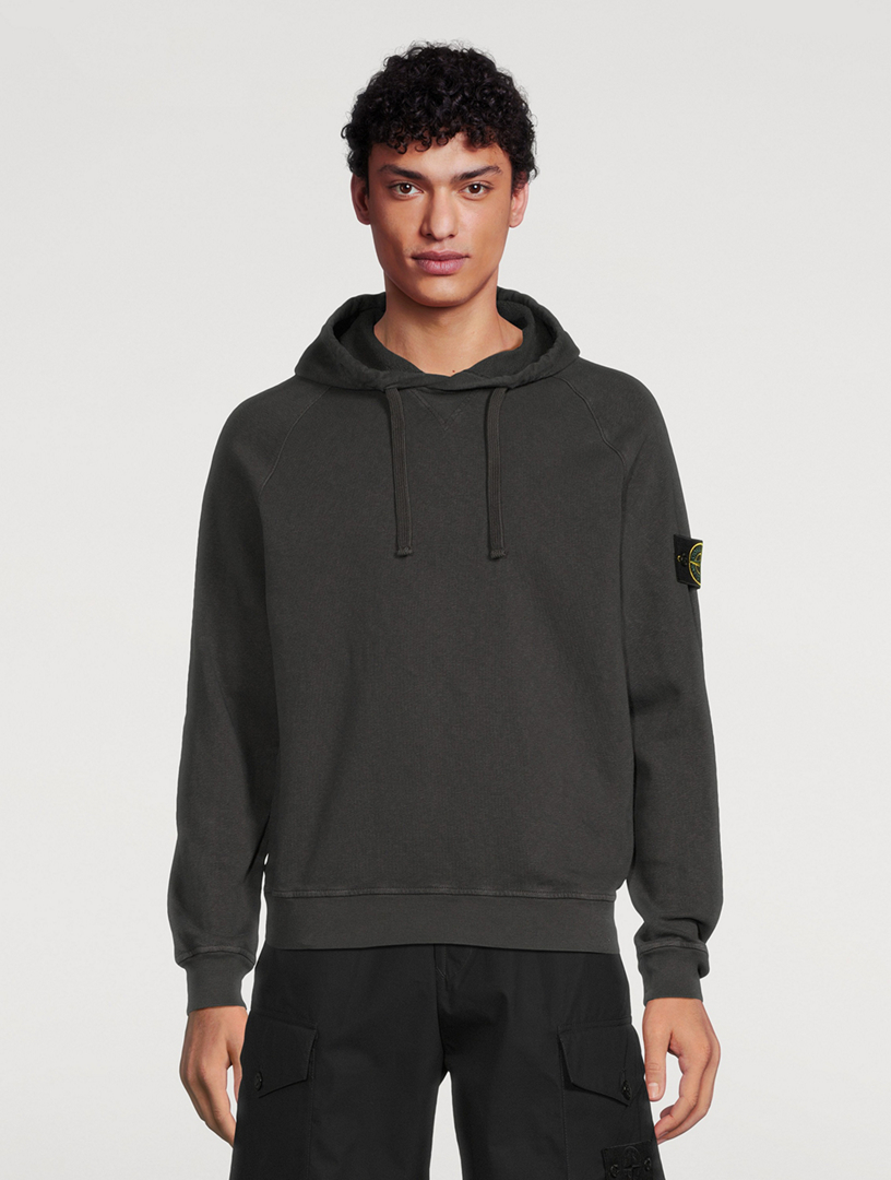 Stone island hotsell charcoal hoodie