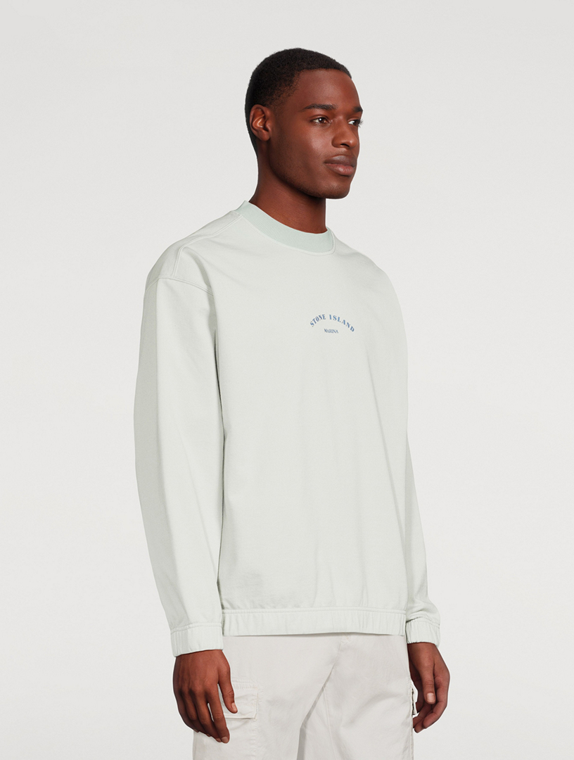 Marina Cotton And Nylon Sweatshirt