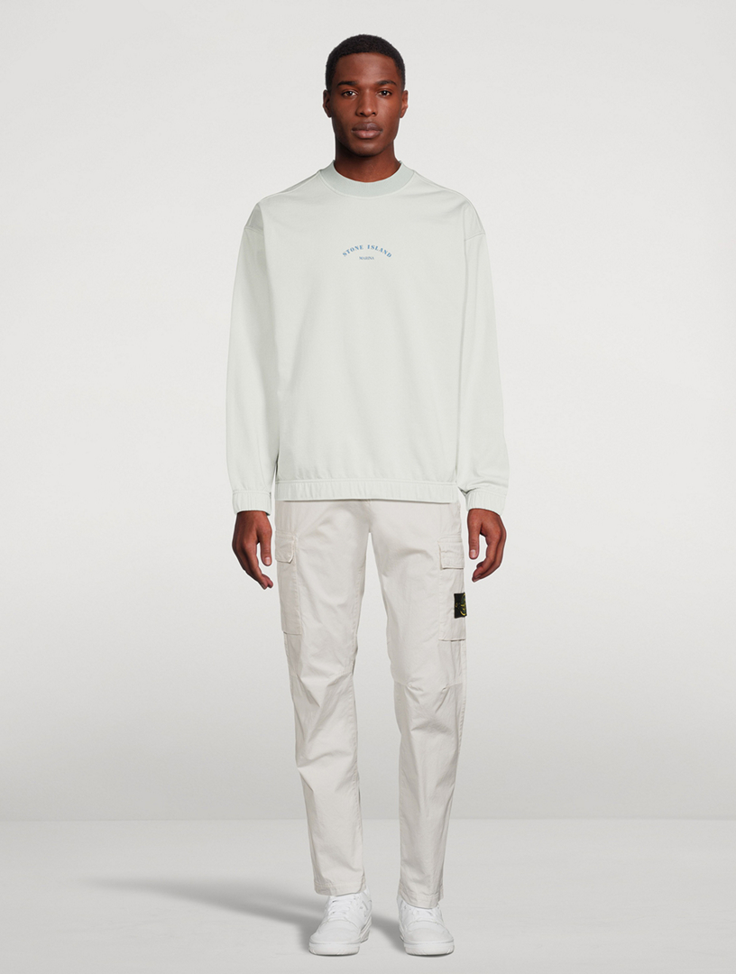 Marina Cotton And Nylon Sweatshirt