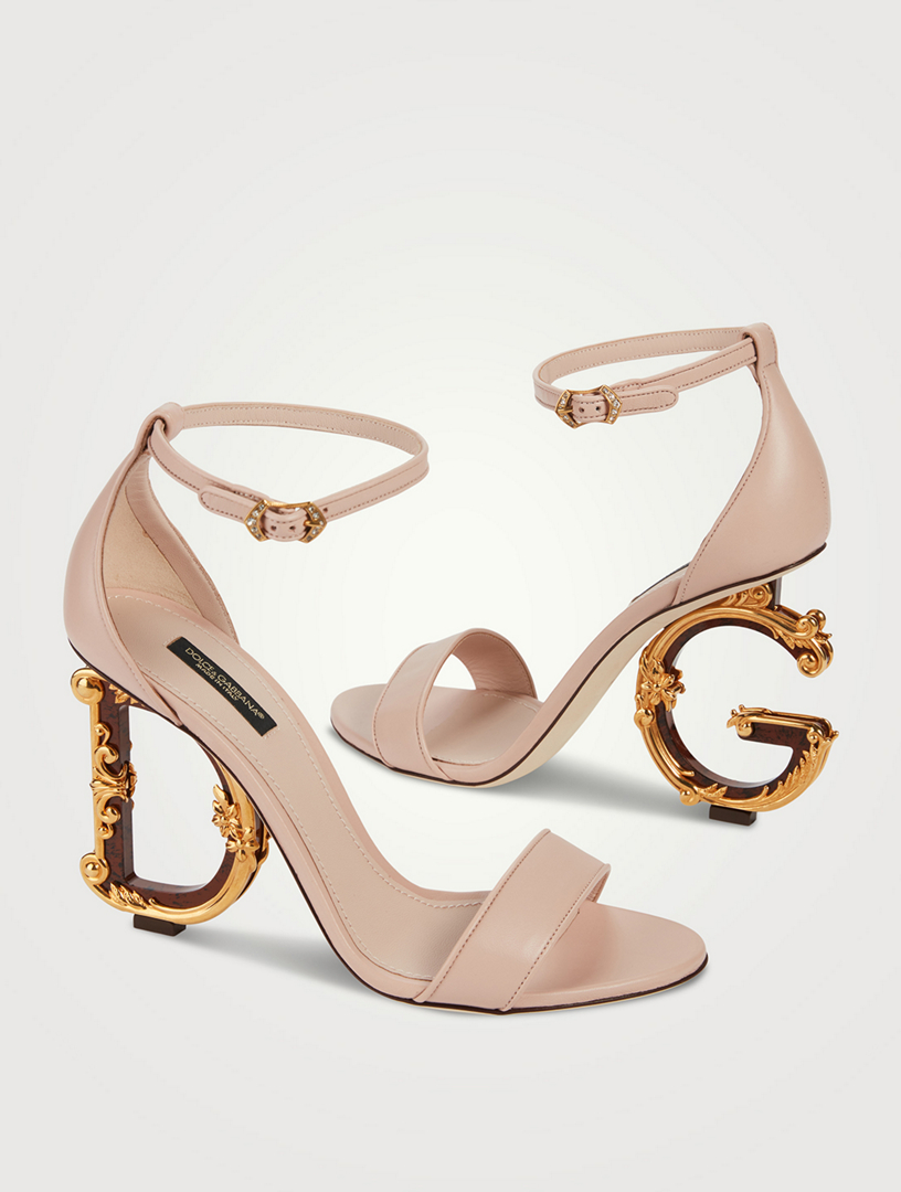 Baroque Leather Sandals