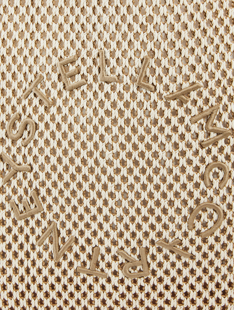 Stella Logo Rope Mesh Tote Bag