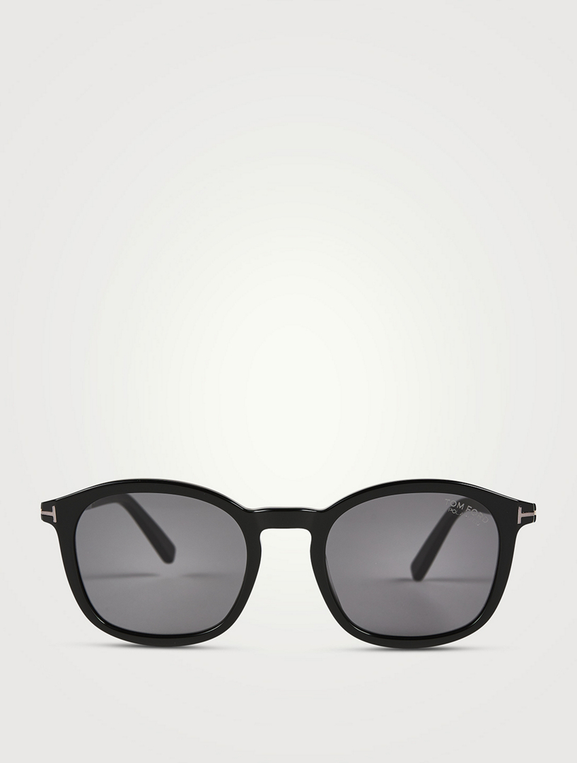 SAINT LAURENT SL 549 Slim Round Sunglasses | Holt Renfrew