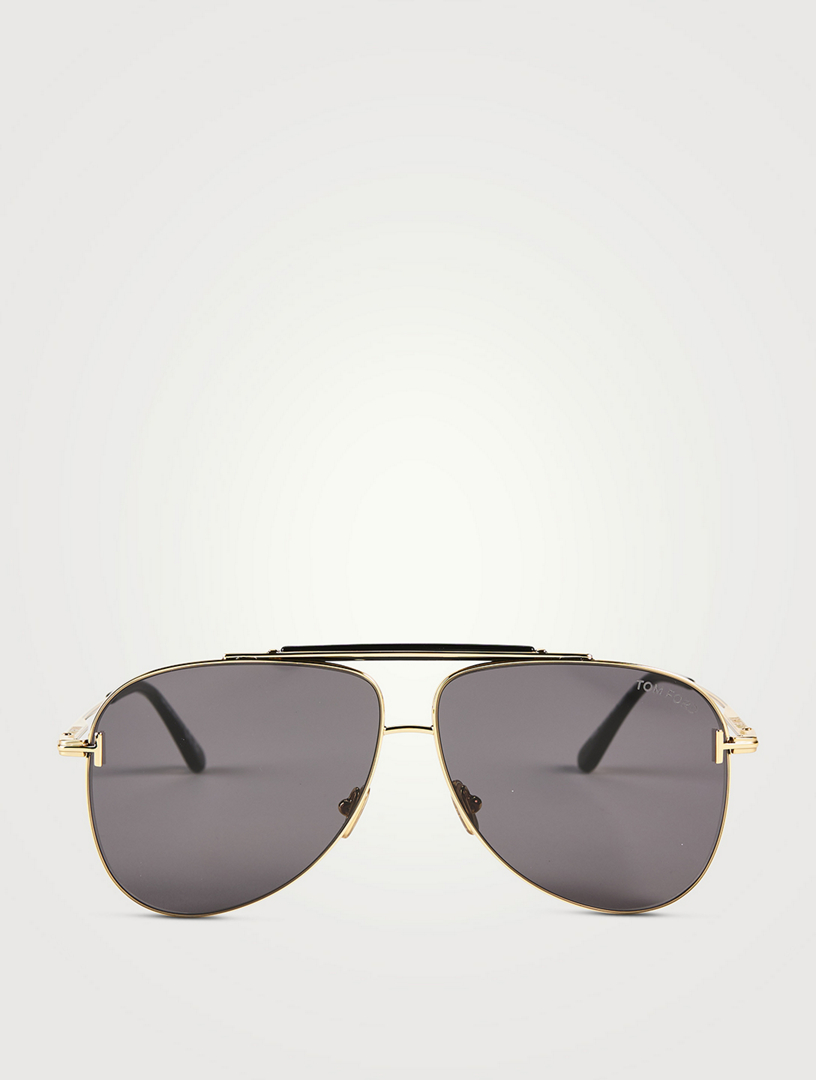 TOM FORD Brady Aviator Sunglasses