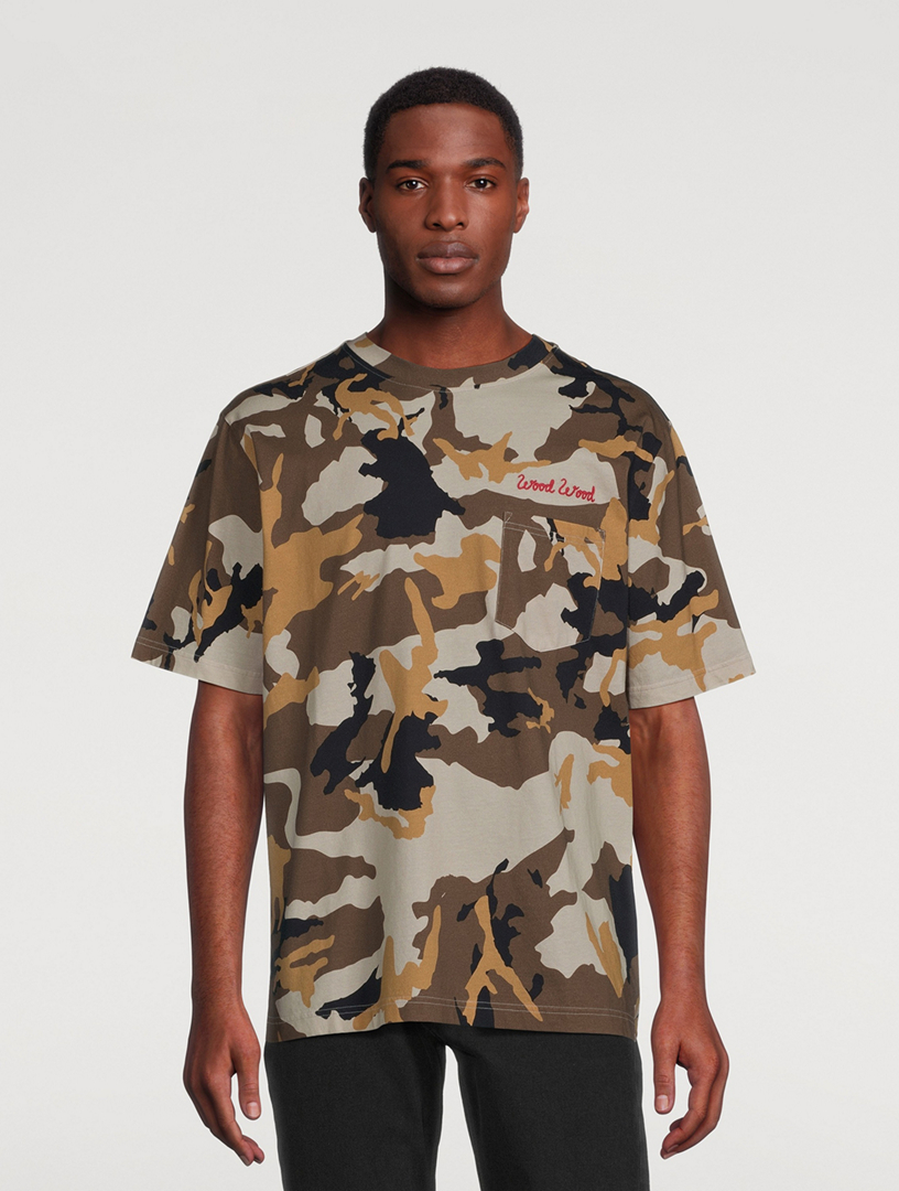 Haider Cotton T-Shirt Camo Print