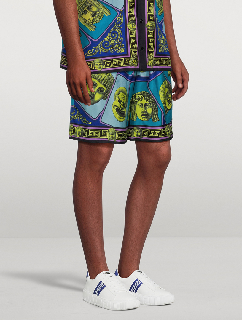 Le Maschere Silk Shorts