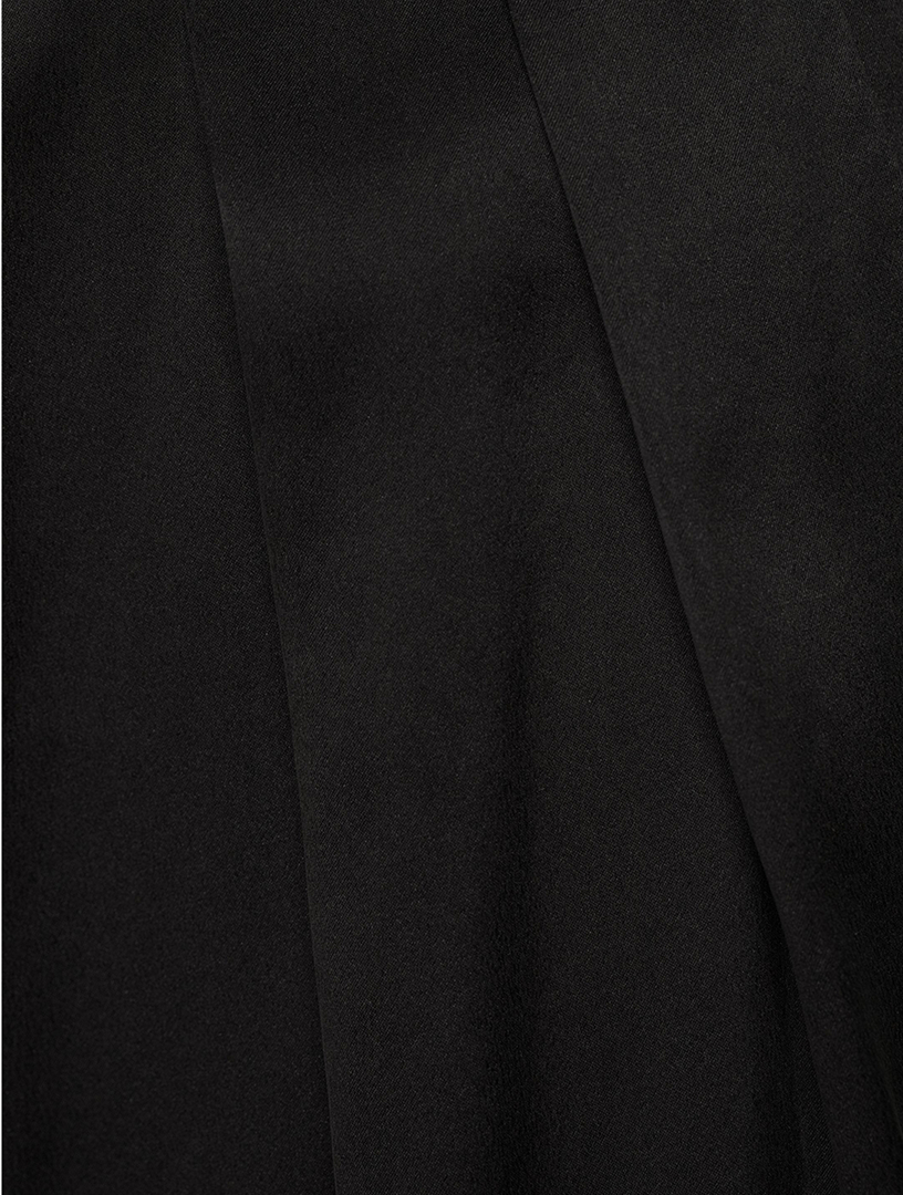 Ashlan Wide-Leg Silk Trousers