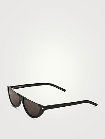 SAINT LAURENT SL 563 Round Sunglasses  Black