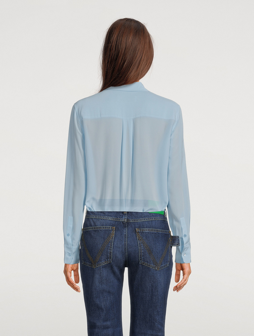 Signature Silk Slim Shirt