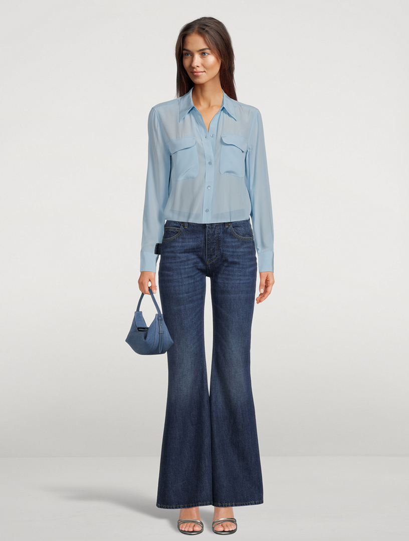 Signature Silk Slim Shirt
