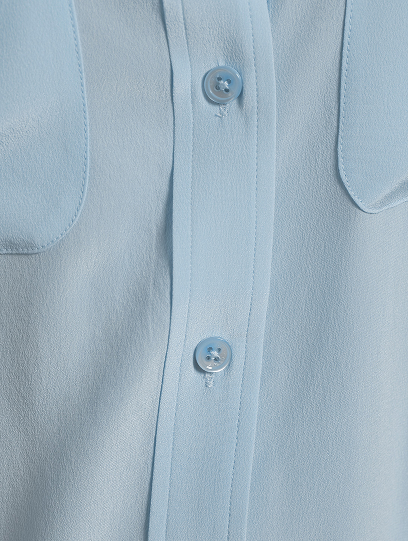 Signature Silk Slim Shirt