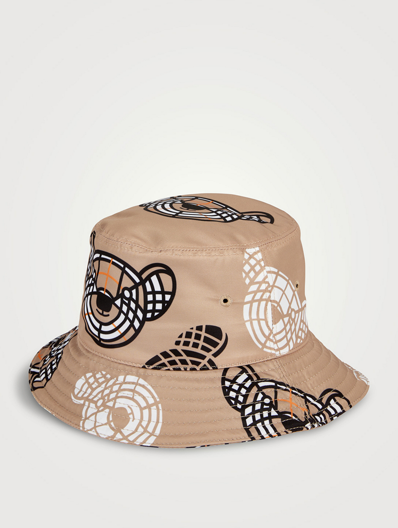 BURBERRY Bucket Hat In Thomas Bear Print Holt Renfrew