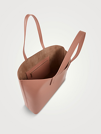 SAMARA The Apple Leather Tote Bag  Pink
